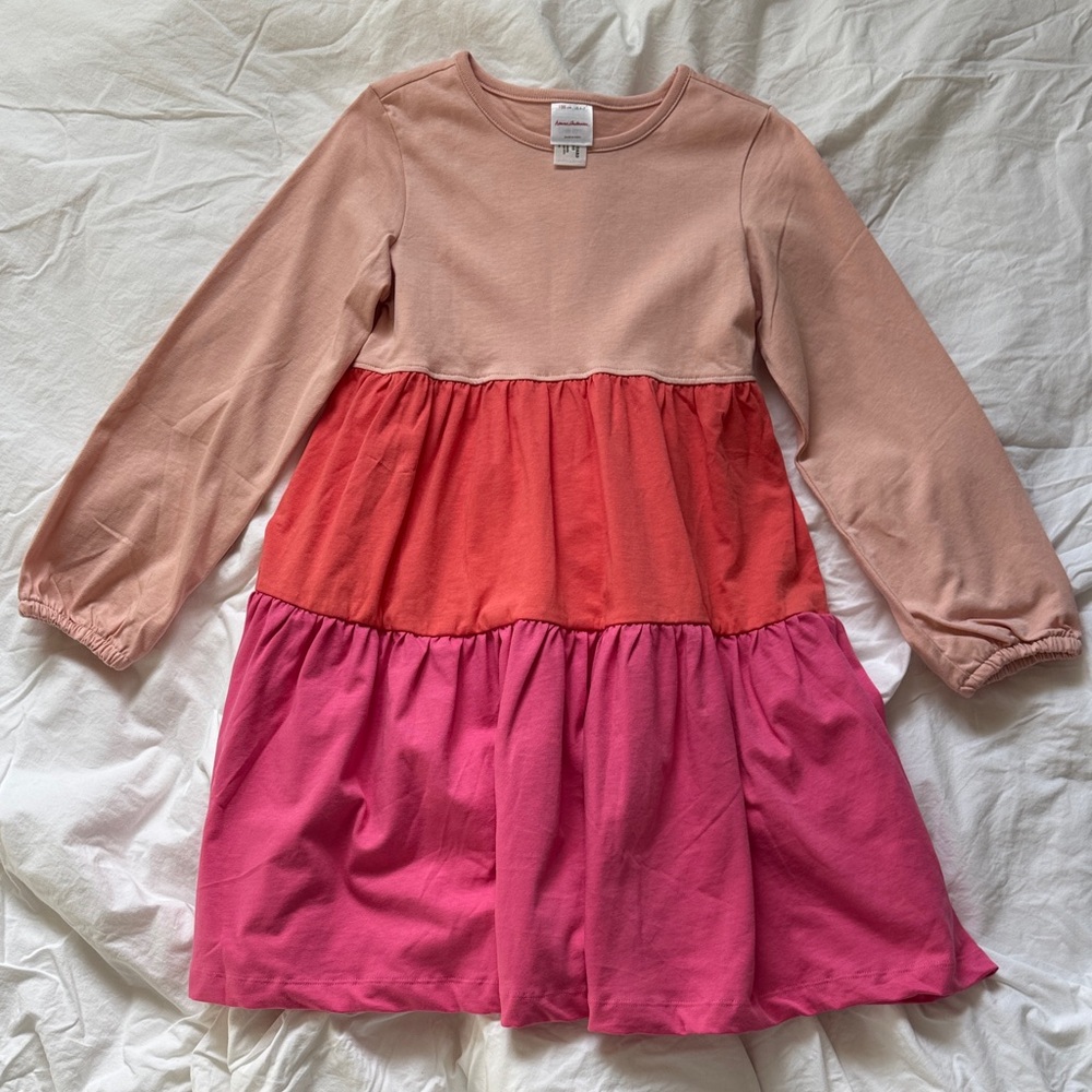 Hanna Andersson Pink Colorblock  Dress